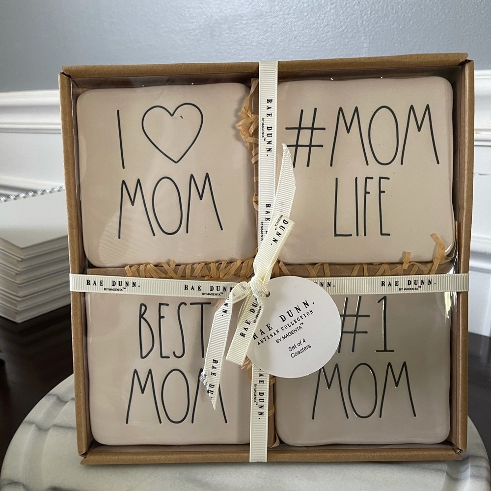 Ceramic Coasters Rae Dunn